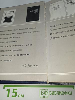 Школьный толковый словарь русского языка