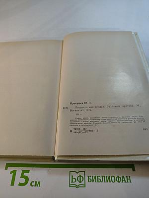 Россия - моя поэзия. Раздумья критика