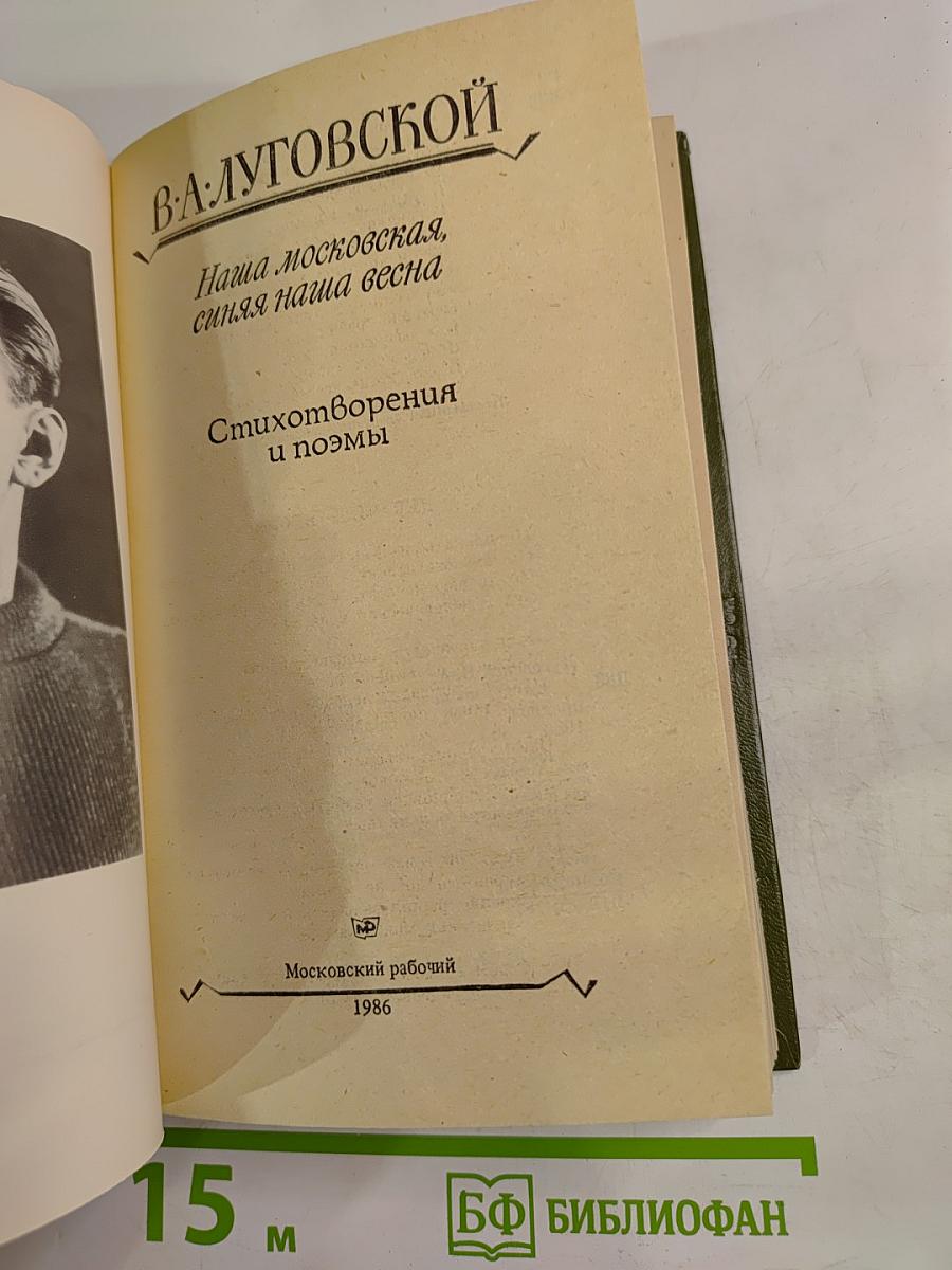 Наша московская, синяя наша весна. Стихотворения и поэмы