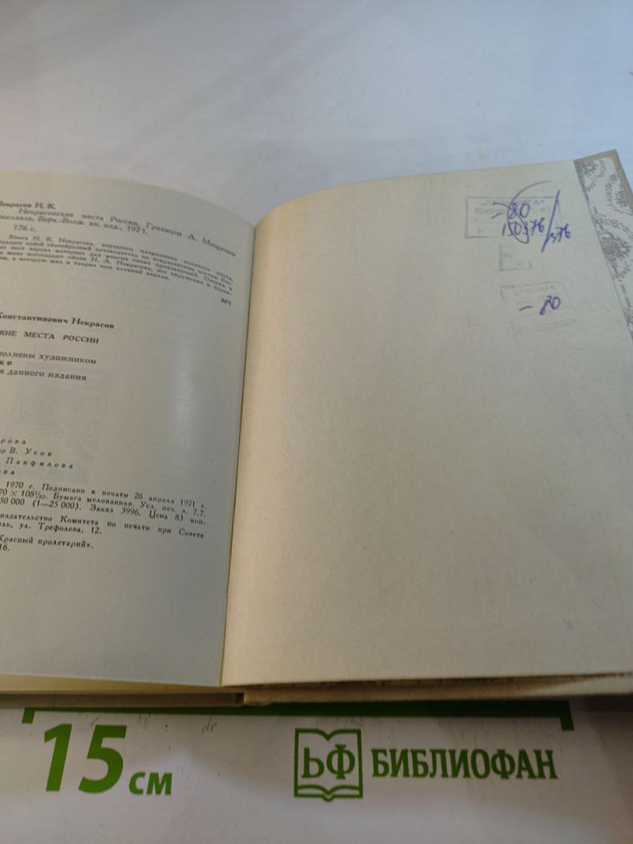 Некрасовские места России