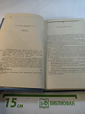 В Политехническом "Вечер новой поэзии": Стихи участников поэтических вечеров в Политехническом 1917-1923. Статьи. Манифесты. Воспоминания