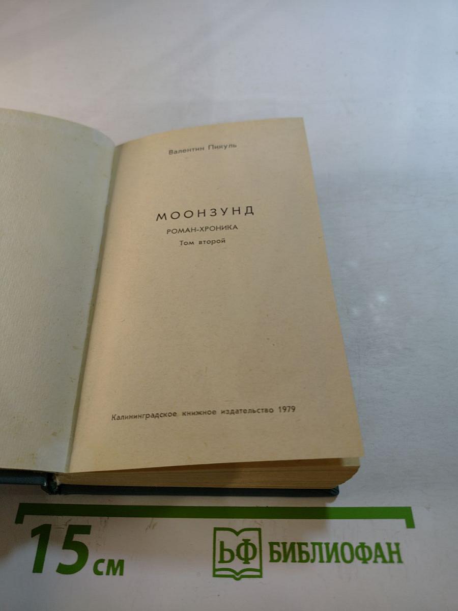 Моонзунд. Роман-хроника. Том второй