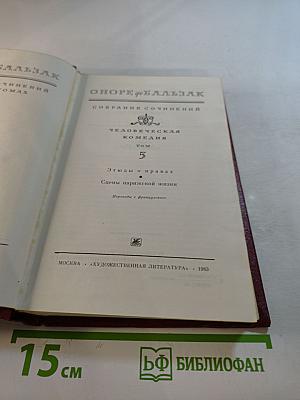 Оноре де Бальзак. Собрание сочинений. Человеческая комедия. Том 5. Этюды о нравах. Сцены парижской жизни