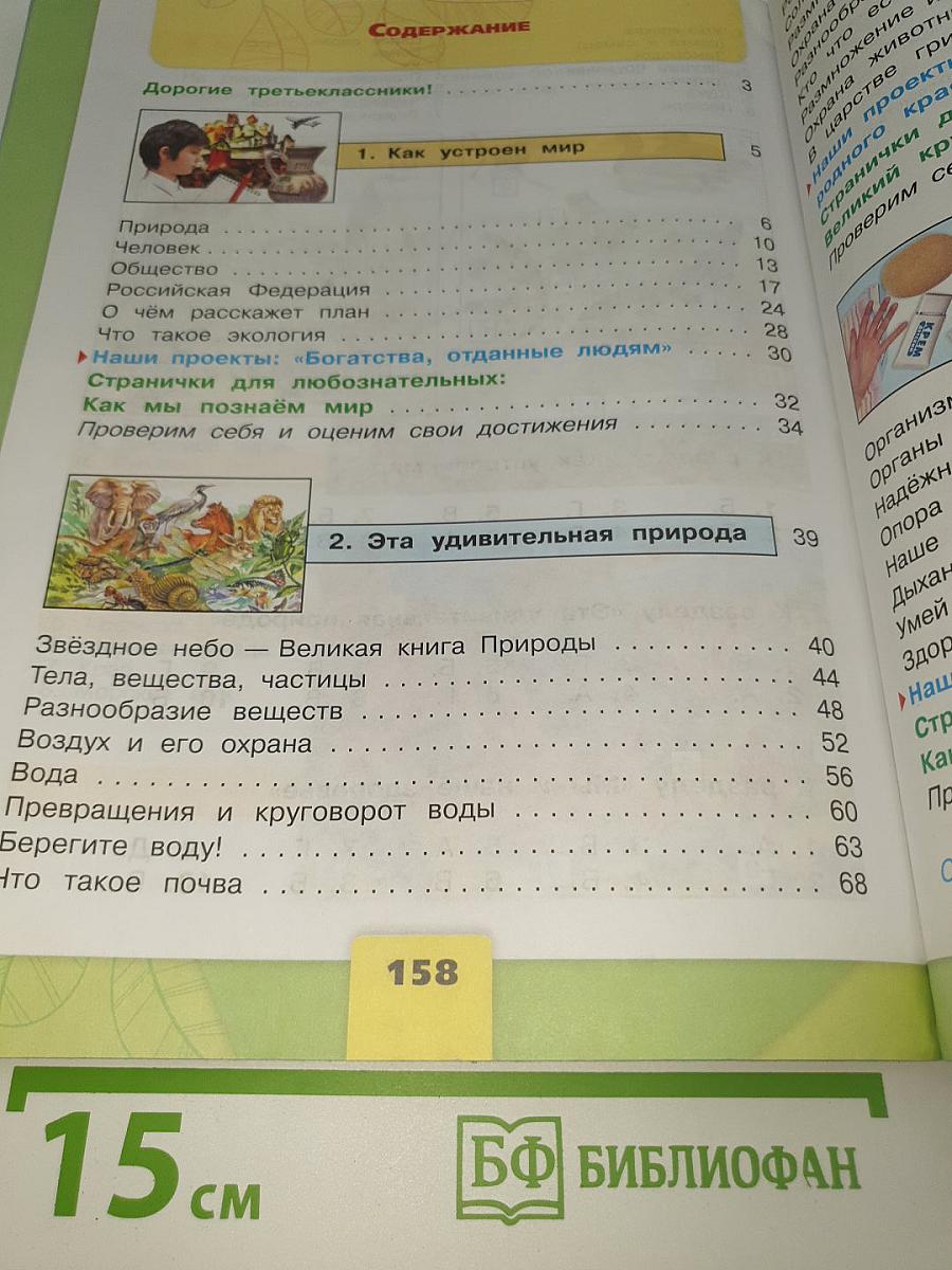 Окружающий мир. 3 класс. Часть 1