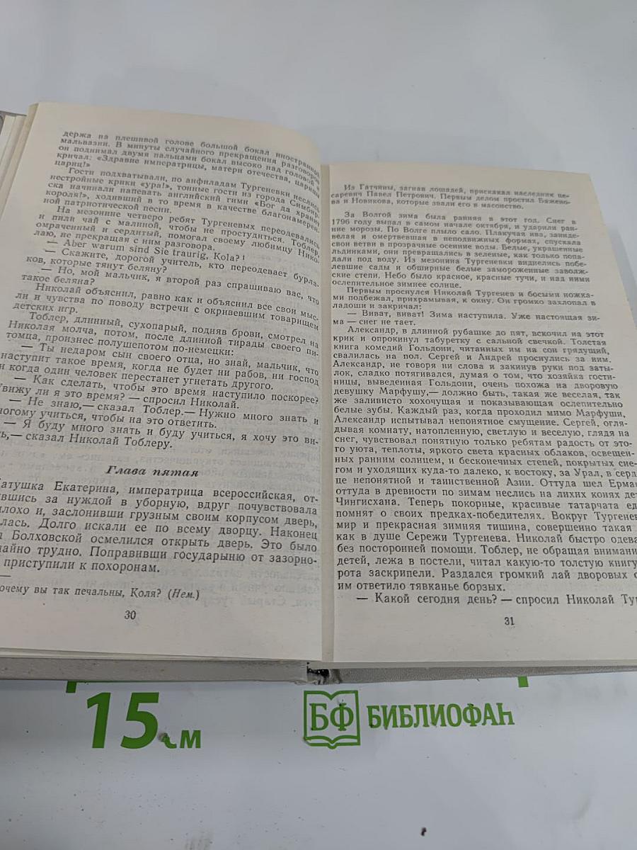 Повесть о братьях Тургеневых. Осуждение Паганини