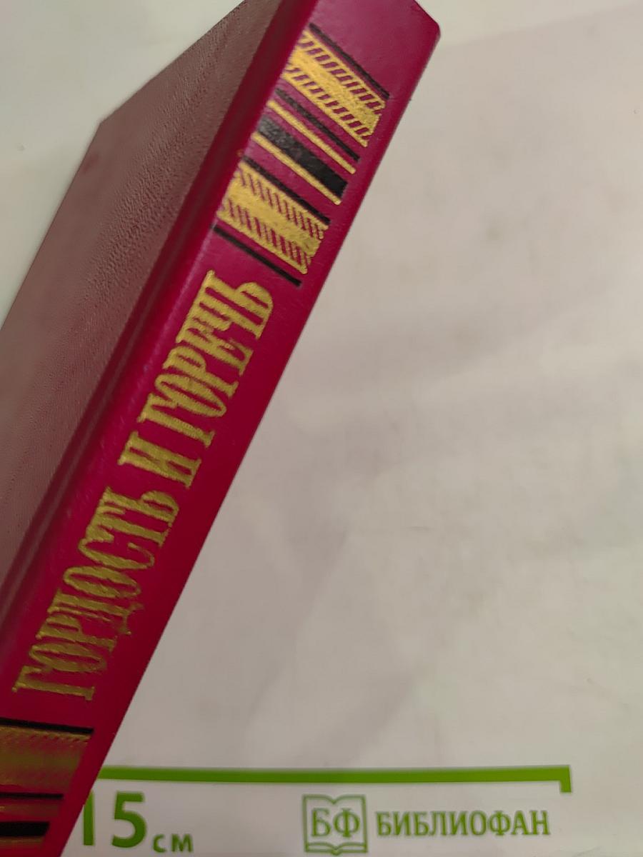 Гордость и горечь