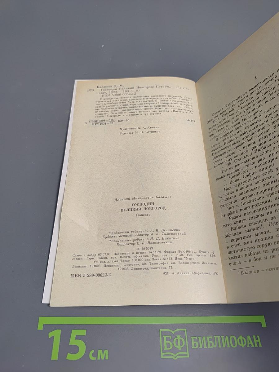 Господин Великий Новгород