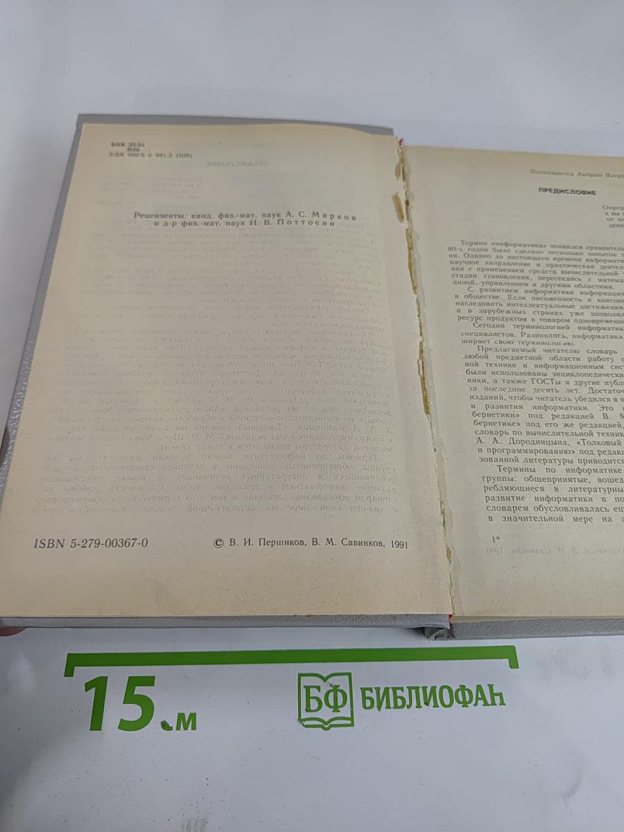 Толковый словарь по информатике