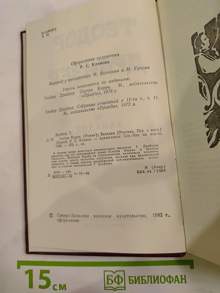 Сестра Керри. Западня