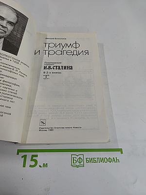 Триумф и трагедия. И.В. Сталин: Политический портрет. Книга 1