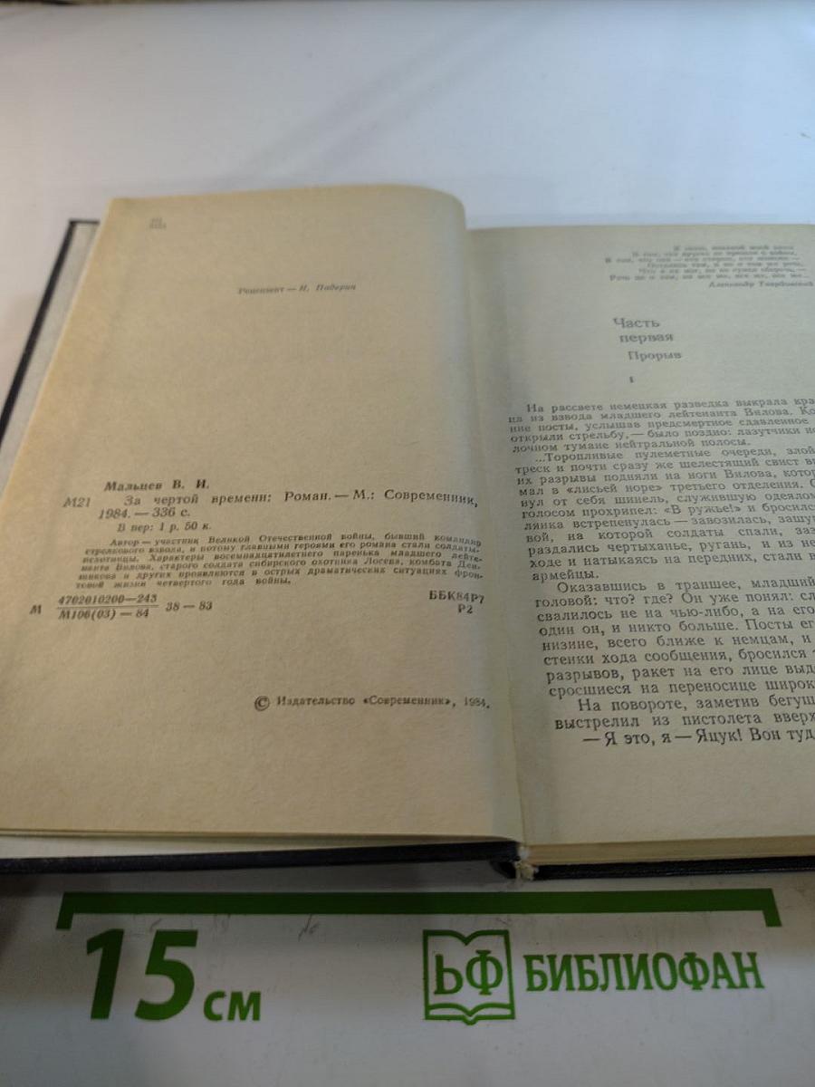 За чертой времени