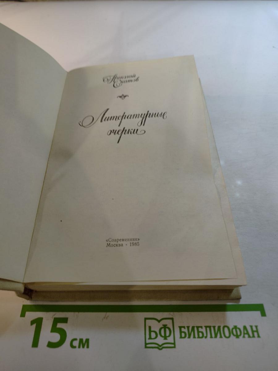 Литературные очерки