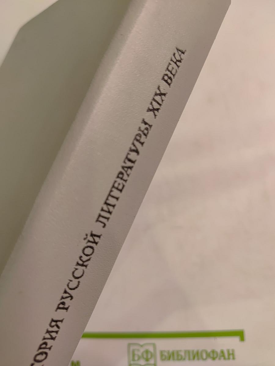 История русской литературы XIX века. Первая половина