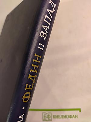 Федин и Запад