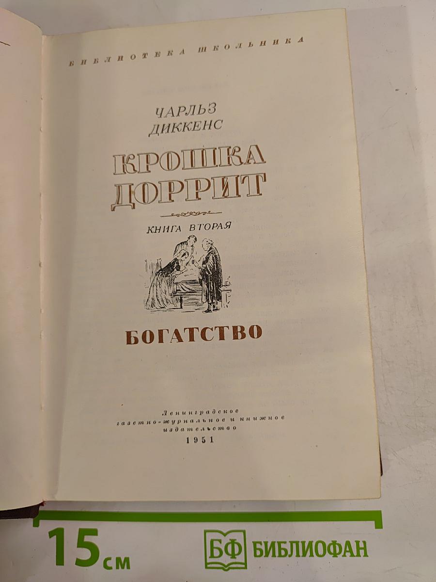Крошка Доррит. Книга вторая. Богатство