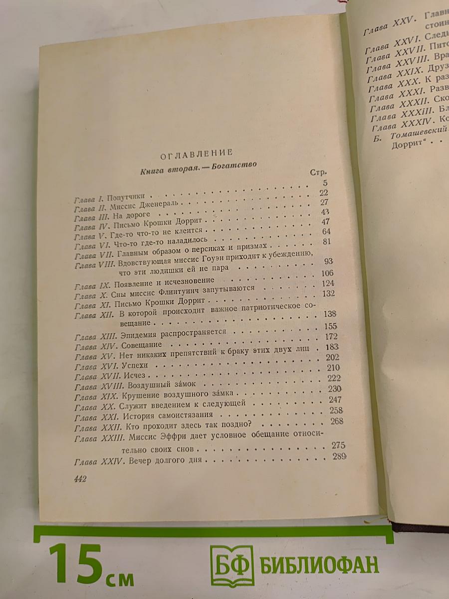 Крошка Доррит. Книга вторая. Богатство