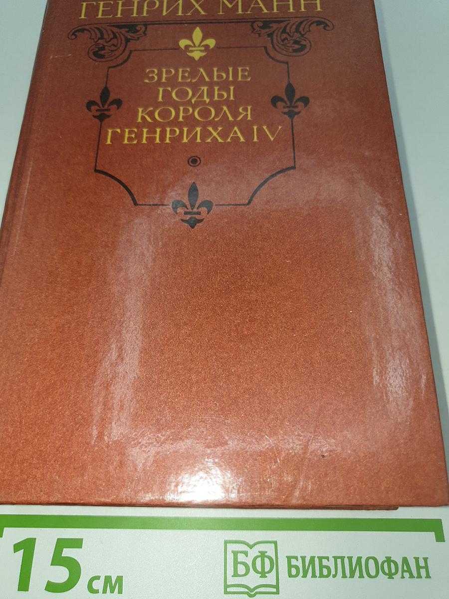 Зрелые годы короля Генриха IV