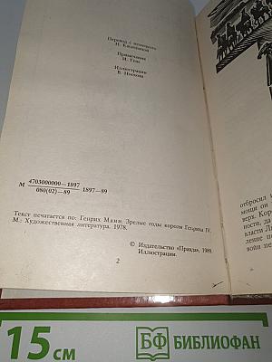 Зрелые годы короля Генриха IV