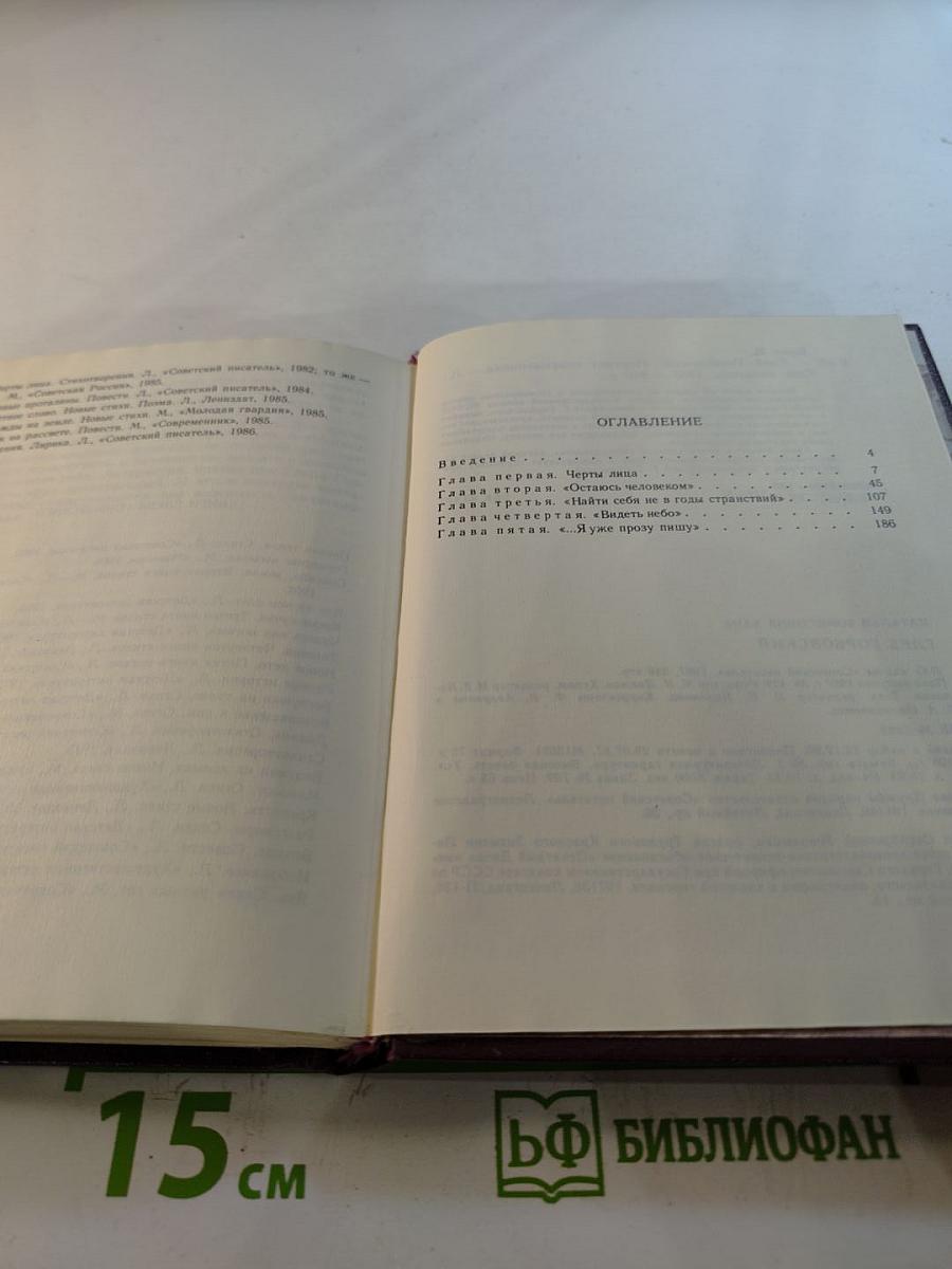 Глеб Горбовский: Портрет современника