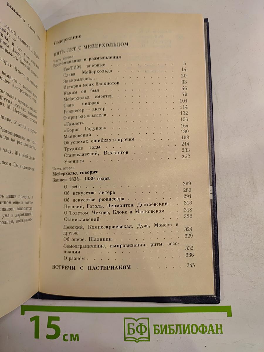 Мейерхольд. Том 2. Пять лет с Мейерхольдом. Встречи с Пастернаком