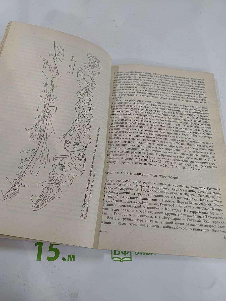 Структурная зональность разломов