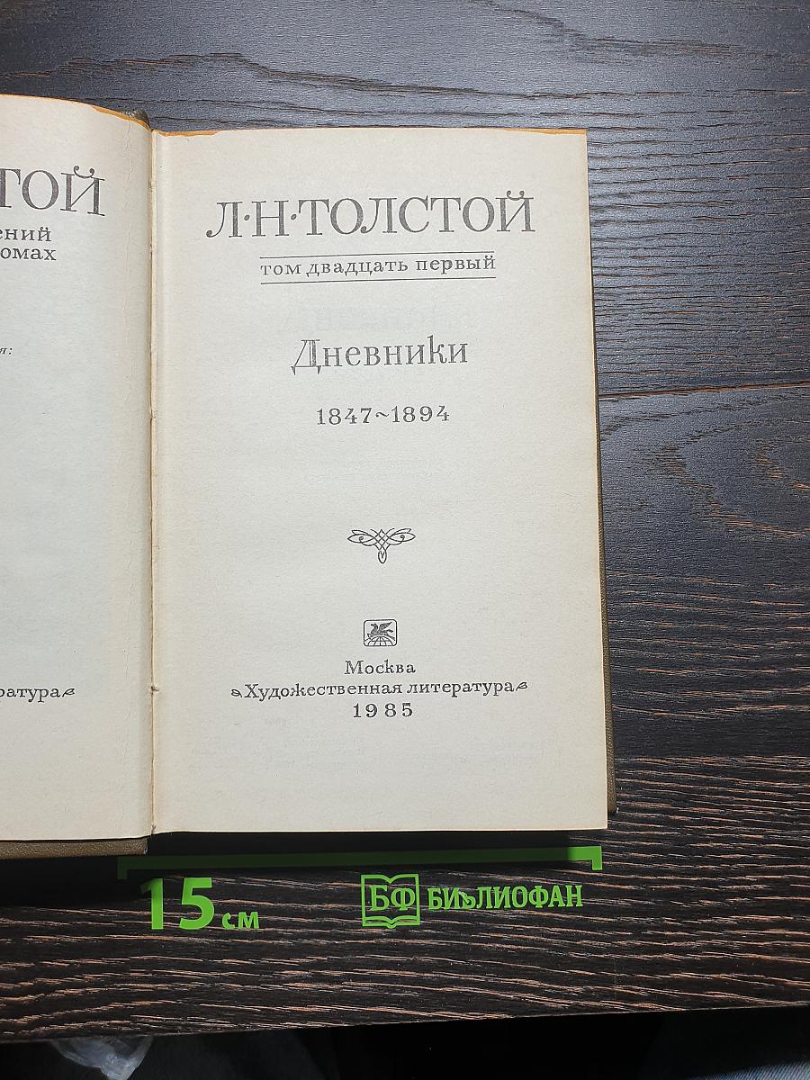 Дневники 1847-1894