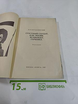 Грустный солдат, или Жизнь Всеволода Гаршина