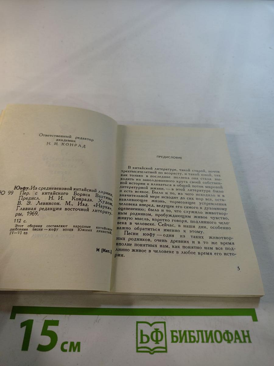 Юэфу из средневековой китайской лирики