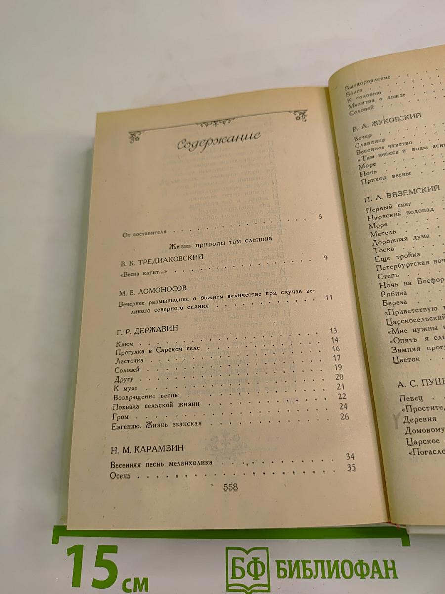 Жизнь природы там слышна. Русская лирика природы XVIII-XIX вв.