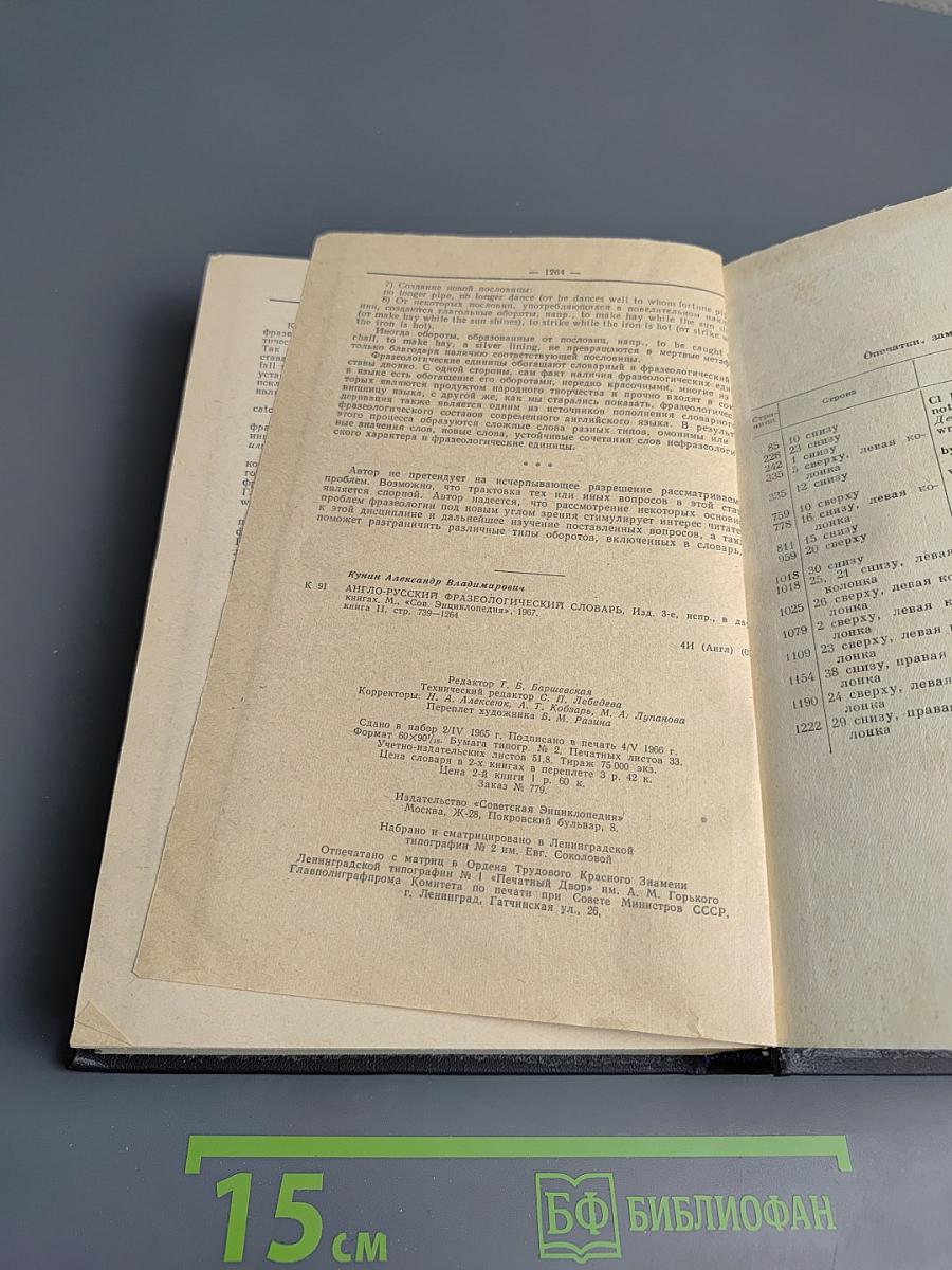 Англо-русский фразеологический словарь, часть II (R-Z)