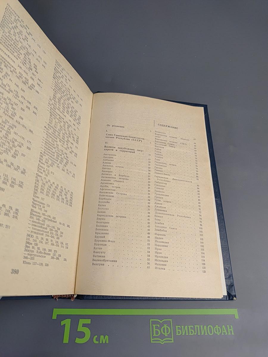 Валюты стран мира. Справочник