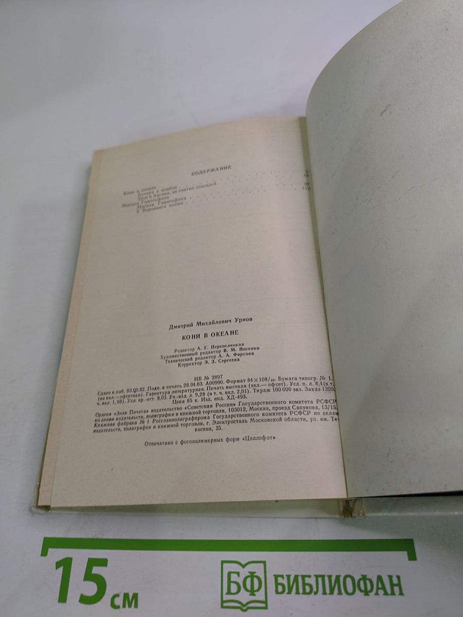 Кони в океане