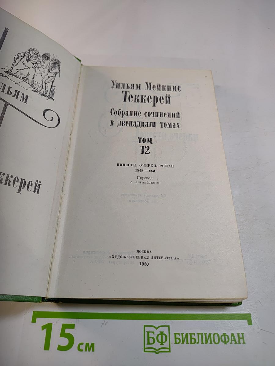 Собрание сочинений в двенадцати томах. Том 12: Повести, очерки, роман