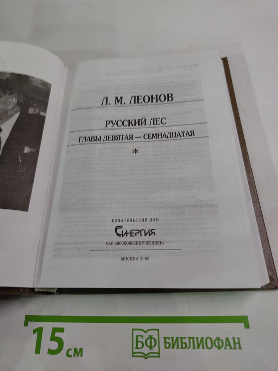 Русский лес. Главы девятая - семнадцатая