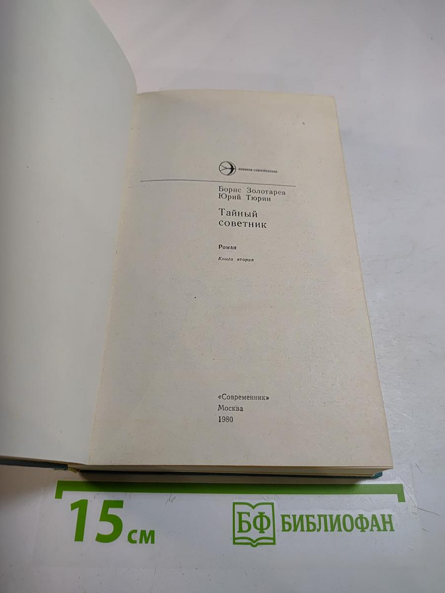 Тайный советник. Книга вторая