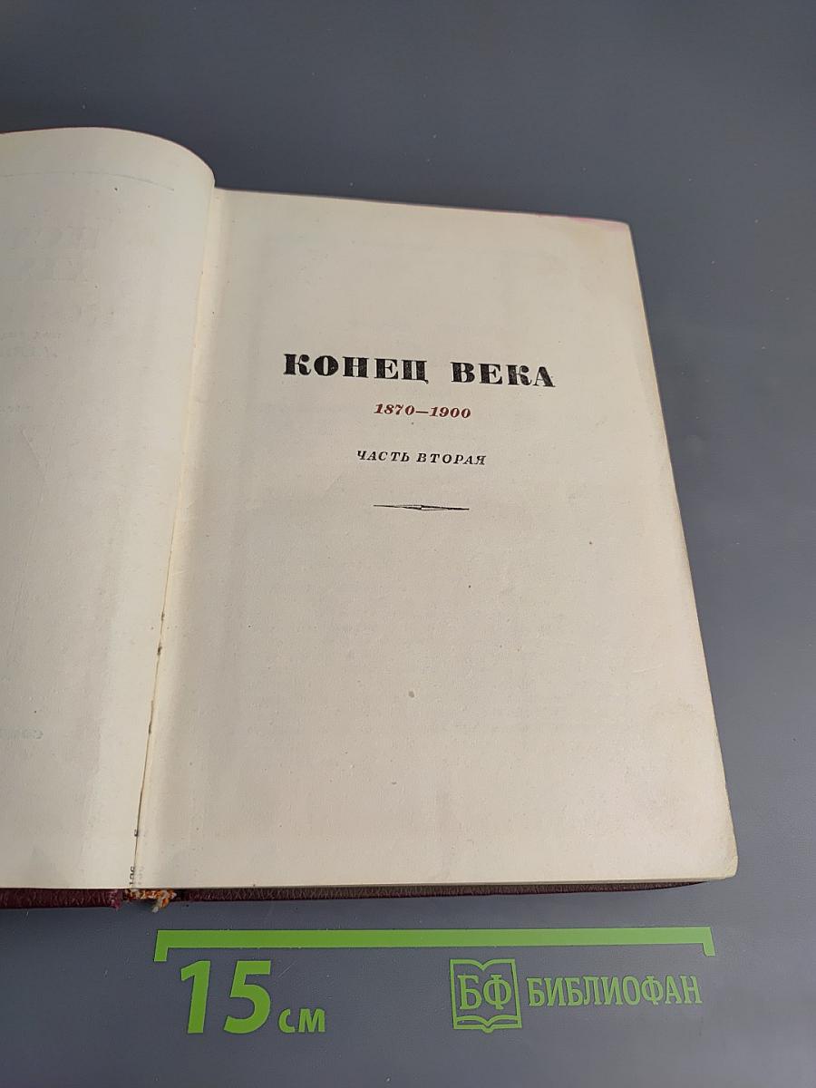 История XIX века. Том 3, Часть 2: Конец века 1870-1900