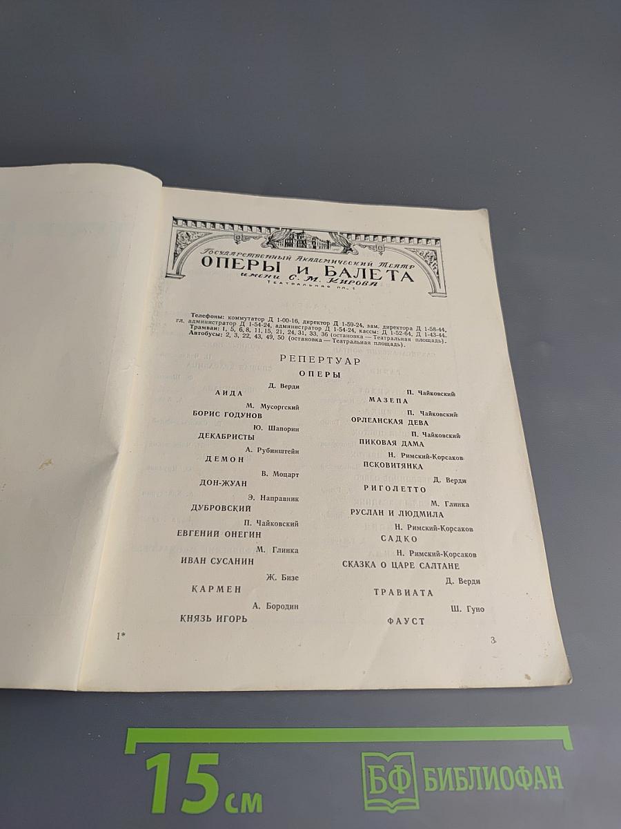 Театральный Ленинград. Справочник