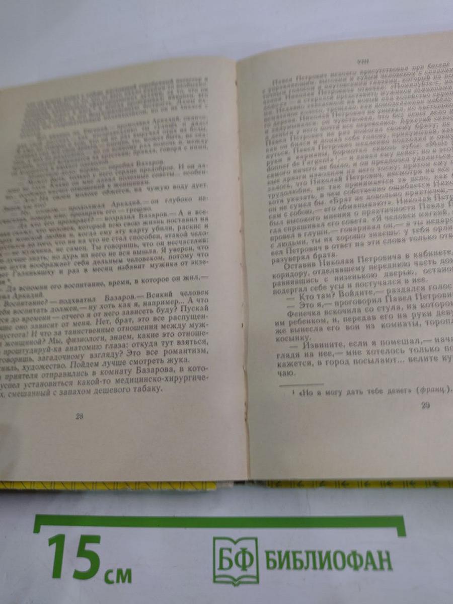 Отцы и дети (для средней школы)