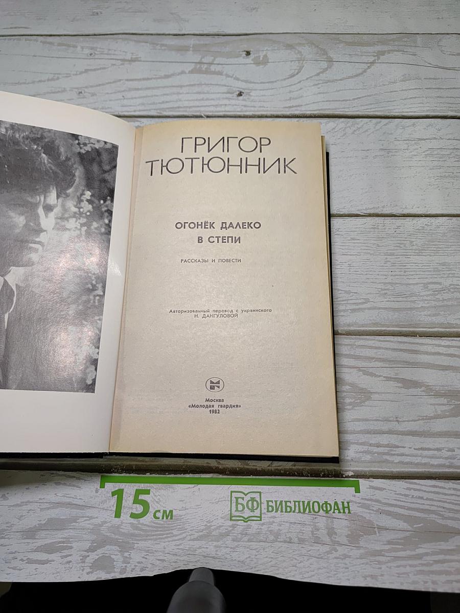 Огонёк далеко в степи