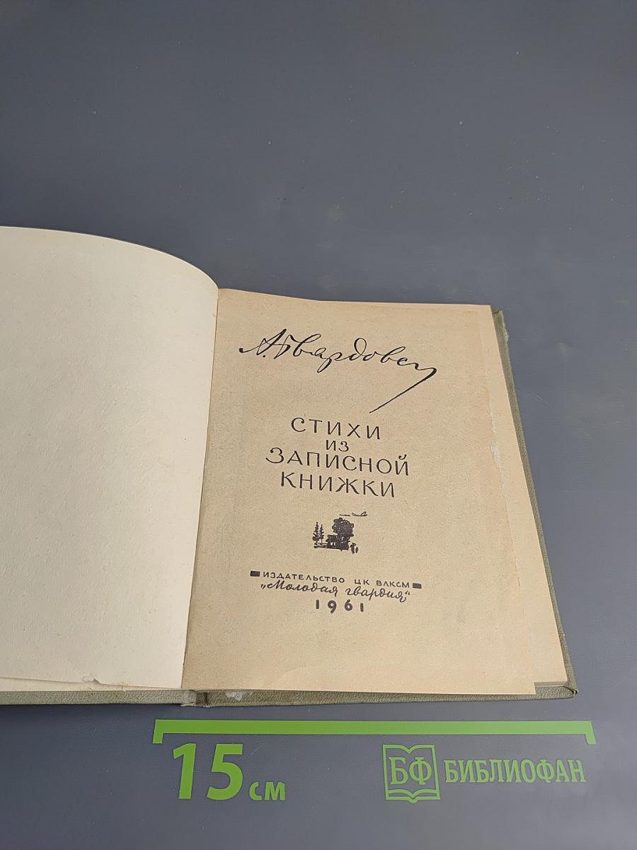 Стихи из записной книжки