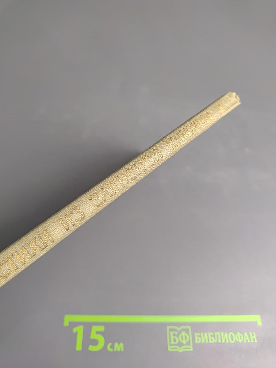 Стихи из записной книжки