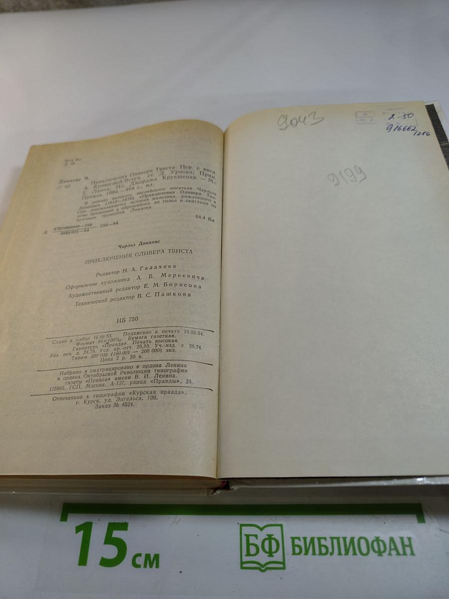 Приключения Оливера Твиста