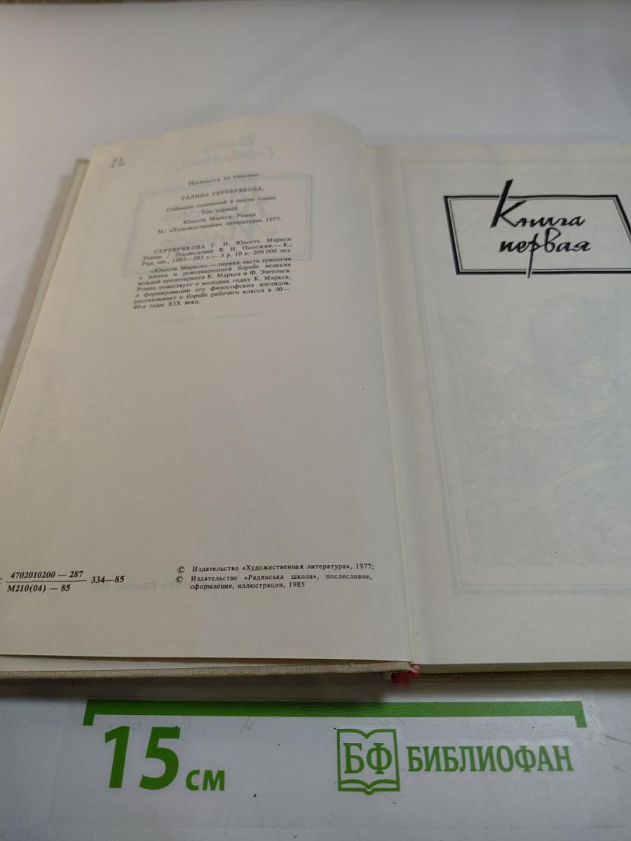 Юность Маркса. Книга первая