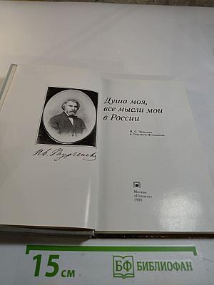 Душа моя, все мысли мои в России