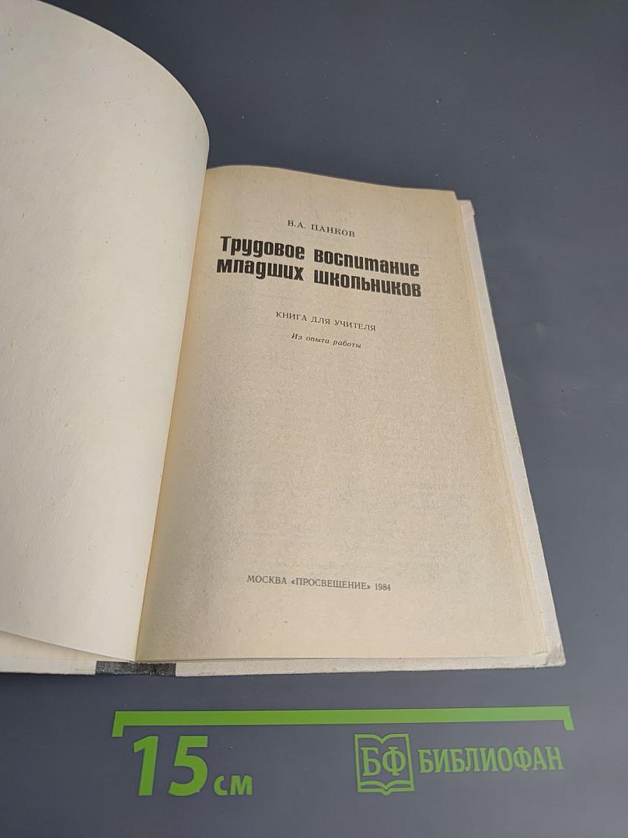 Трудовое воспитание младших школьников