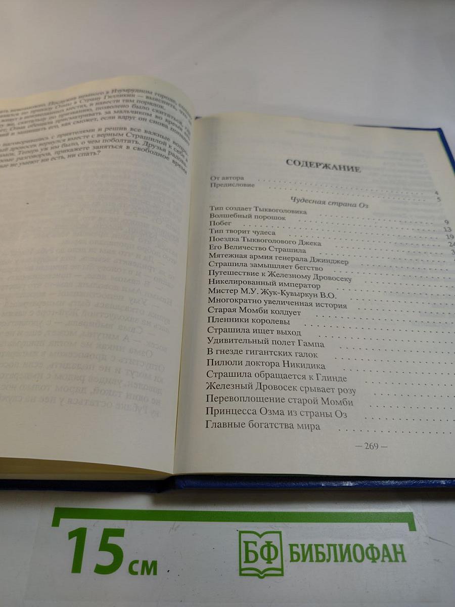 Чудесная страна Оз; Железный Дровосек из страны Оз