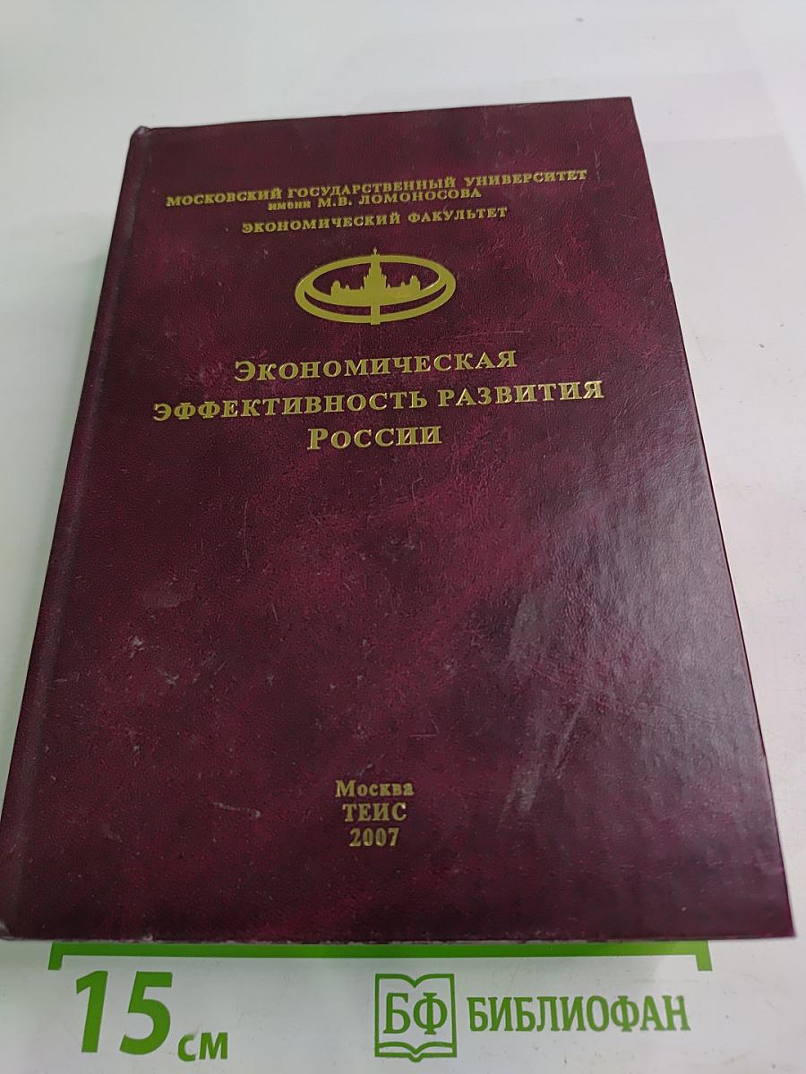 Экономическая эффективность развития России