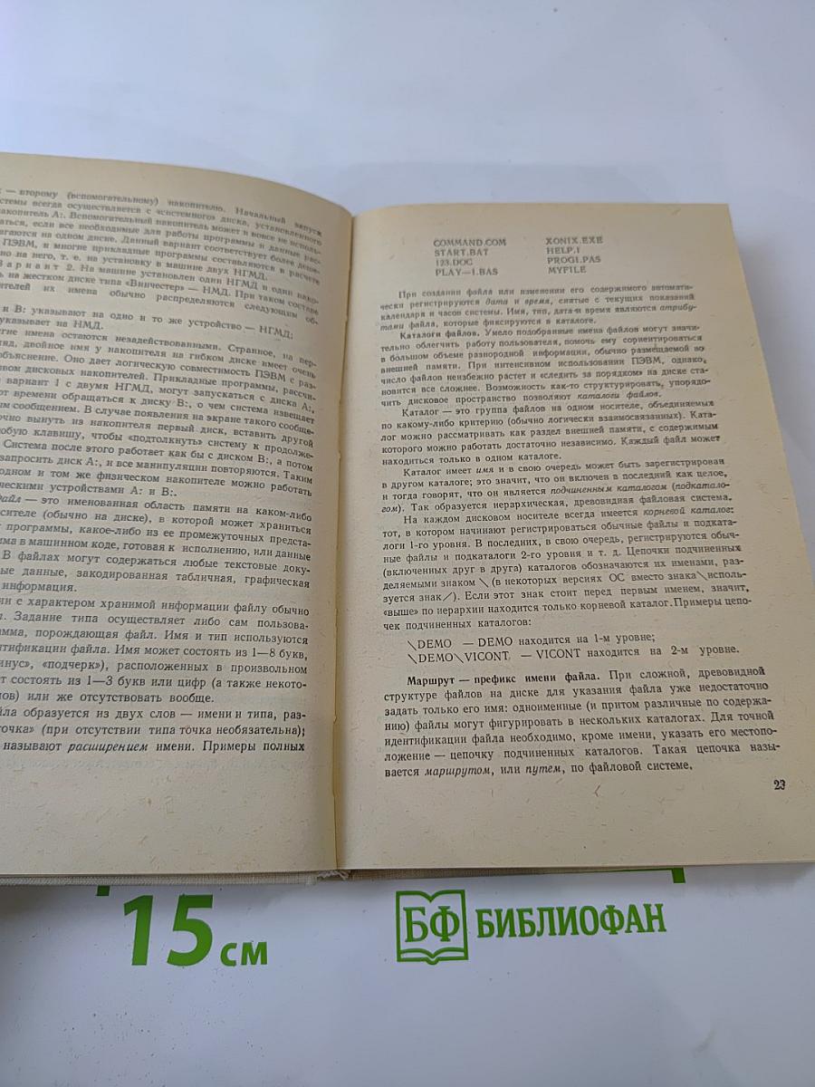 Программное обеспечение персональных ЭВМ