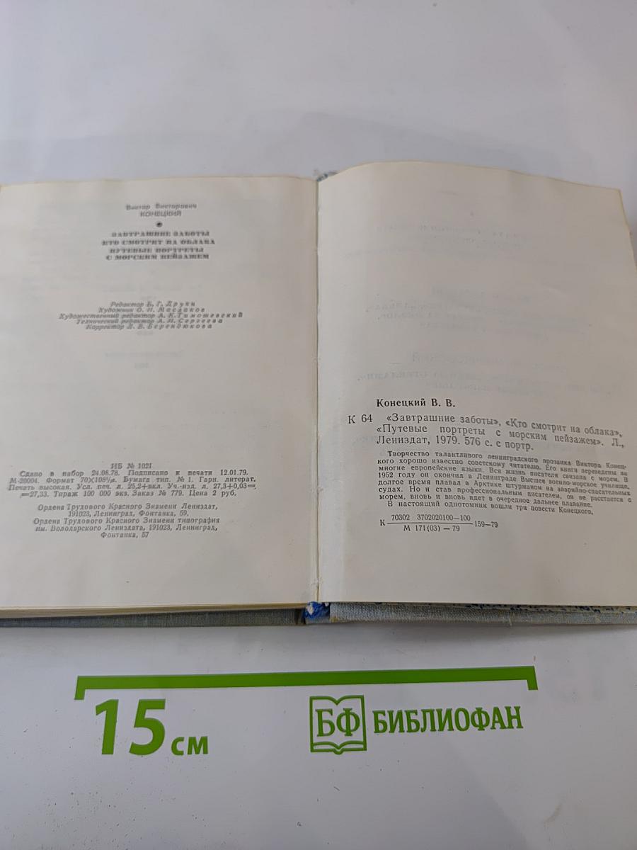 Завтрашние заботы