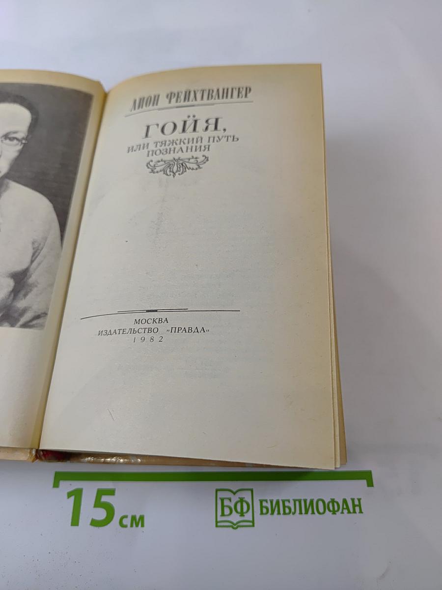 Гойя, или Тяжкий путь познания